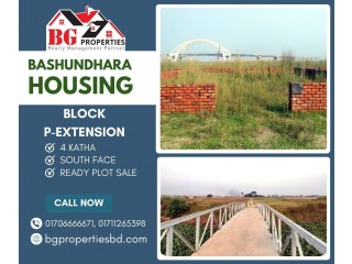 Block P-Extension,  4  Katha, South Face, Bashundhara R/A
