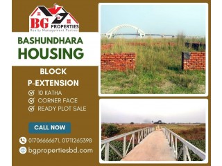 Block P-Extension, 10 Katha, Corner Face, Bashundhara R/A
