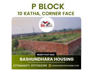 Block P, 10 Katha, Corner Face, Bashundhara R/A