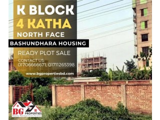 Block K, 4 Katha, North Face, Bashundhara R/A