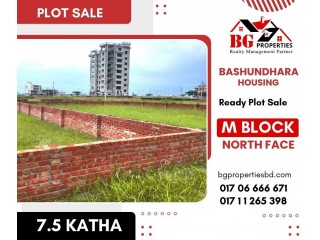 Block M, 7.5 Katha, North Face, Bashundhara R/A