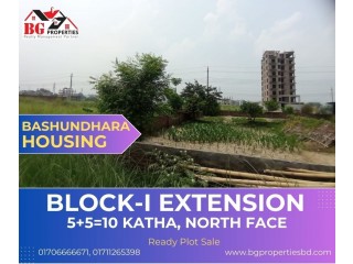 Block i-Extension,  5+5=10 Katha, North Face, Block i-Extension,  5+5=10 Katha, North Face